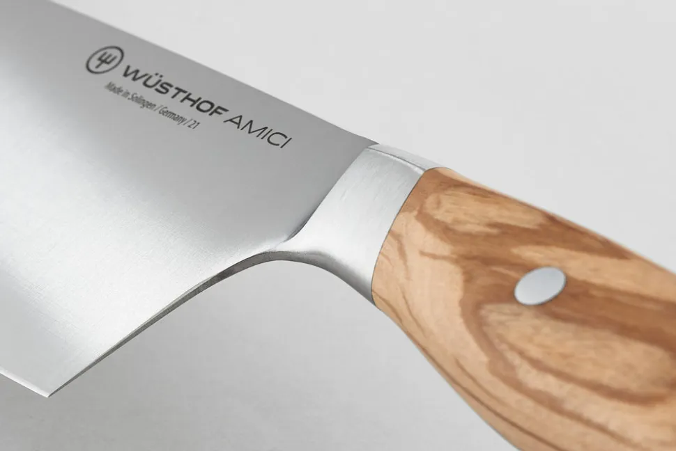 7" Amici Hollow Edge Rotoku Santoku Knife