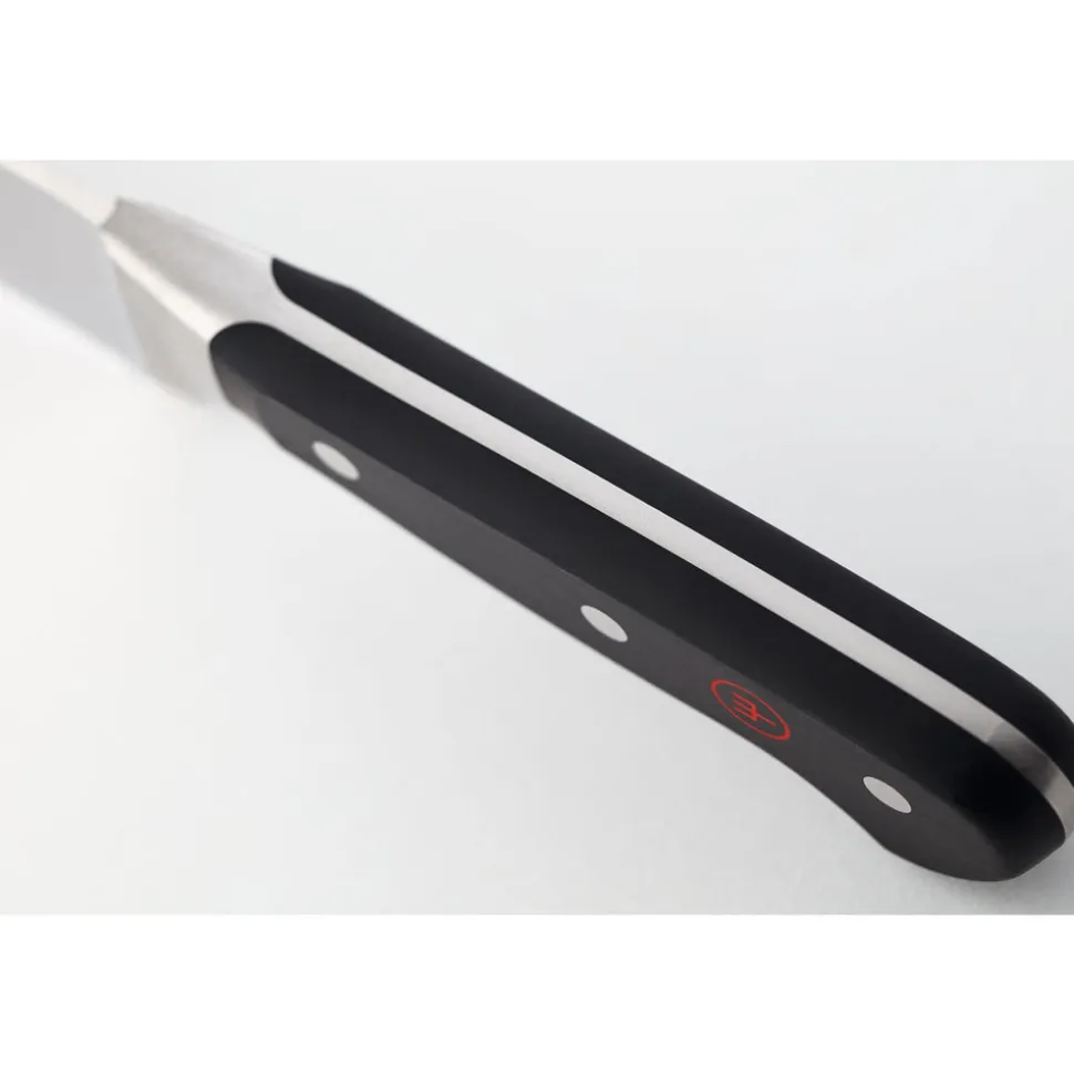 7" Classic Hollow Edge Santoku in Black