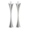 11" Curve Candlesticks