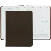 2026 Desk Diary in Brown Leather