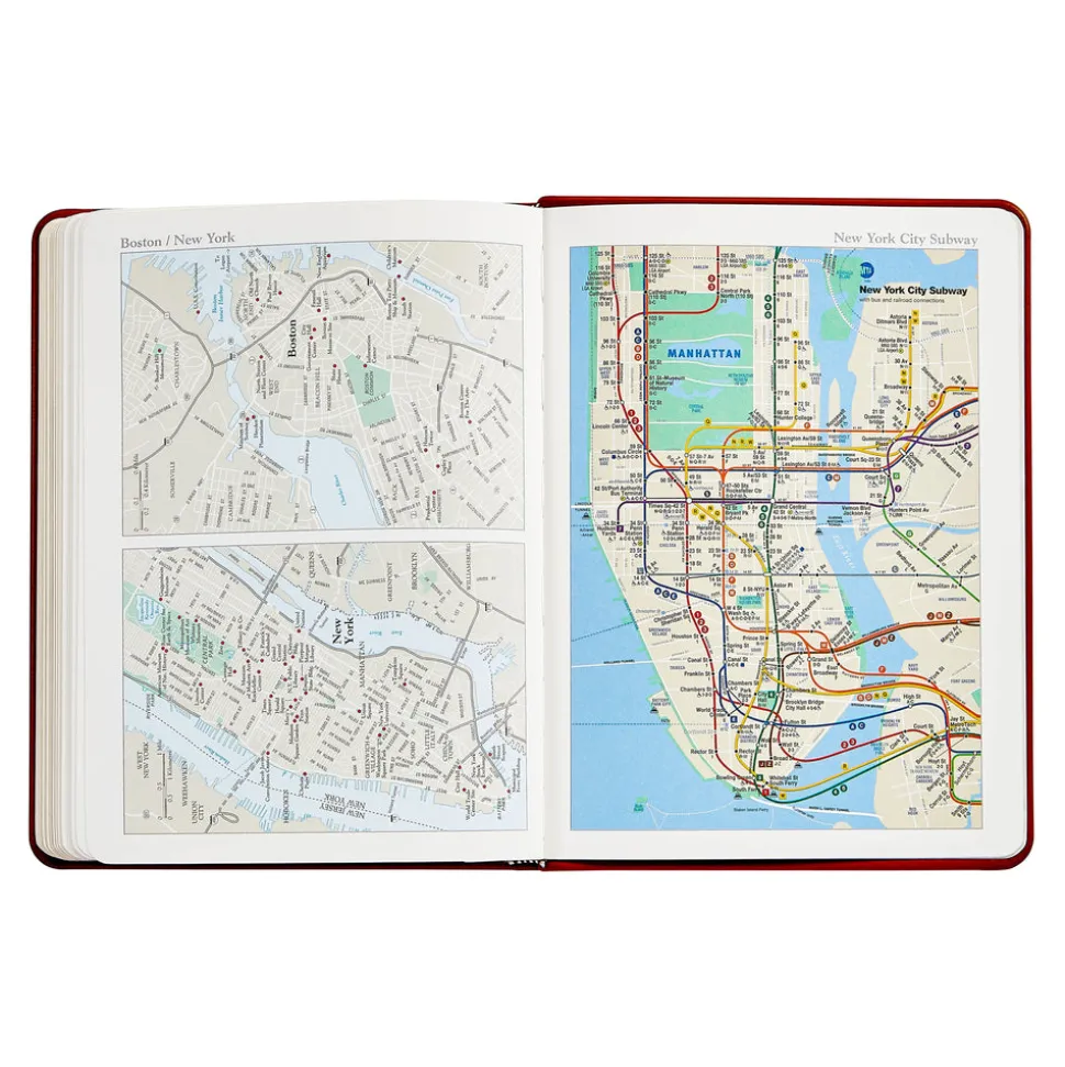 2026 Desk Diary in Brown Leather