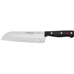 7" Gourmet Hollow Edge Santoku Knife