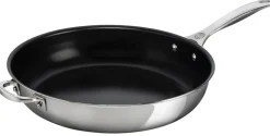12.5" Nonstick Deep Fry Pan with Helper Handle