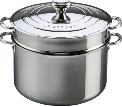 9 qt. Stockpot with Lid & Deep Colander Insert, 10"