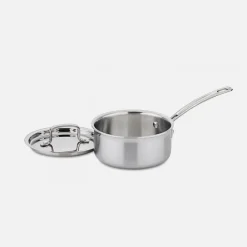 1.5 Quart Saucepan with Cover in Stainless Steel