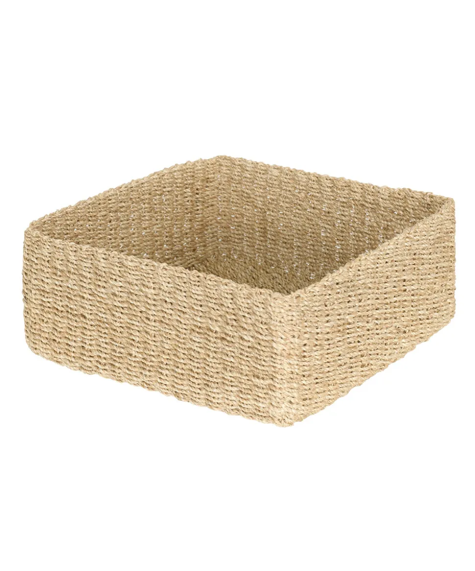 Abaca Square Storage Basket in Medium