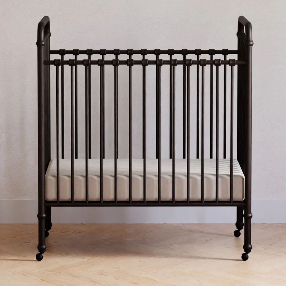 Abigail 3-in-1 Convertible Mini Crib in Vintage Iron