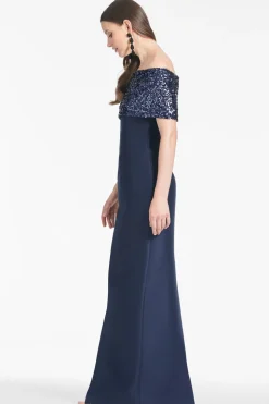Ada Gown in Poseidon Night Sky