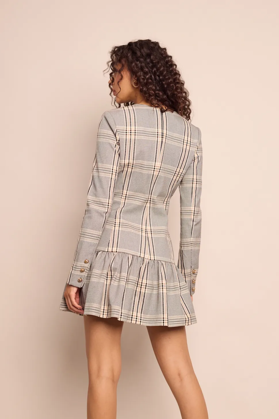 Adams Dress in Raymond Plaid