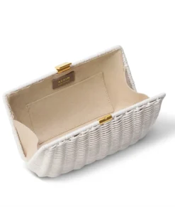 Adelina Wicker Clutch