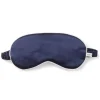 Adult Silk Navy Eye Mask