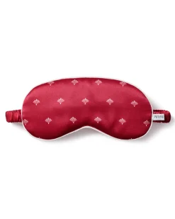 Adult’s Silk Sleep Mask in Bordeaux Art Nouveau