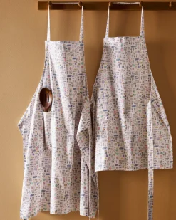 Adult’s Twill Apron in Baking Spirits Bright