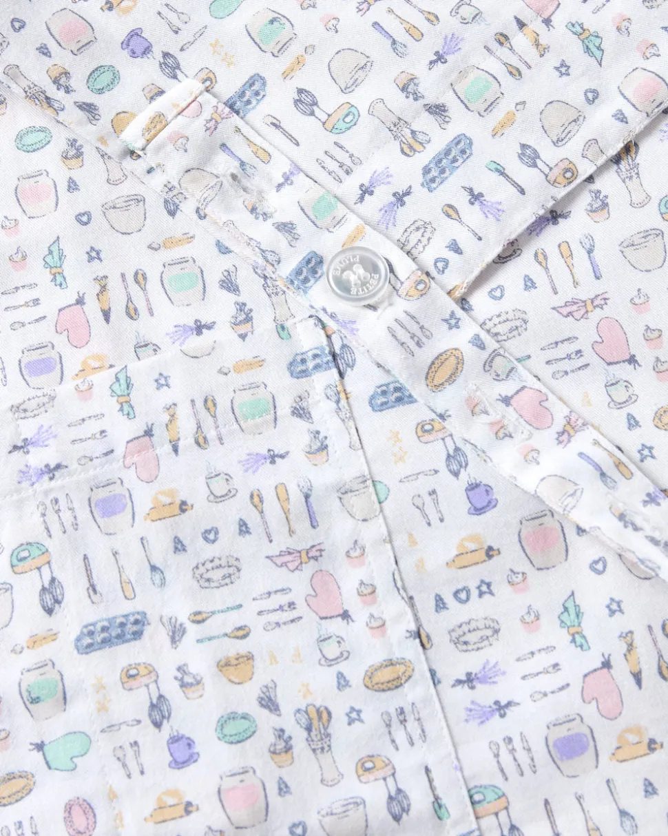 Adult’s Twill Apron in Baking Spirits Bright