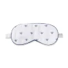 Adult's Twill Sleep Mask in Buzzing Bees