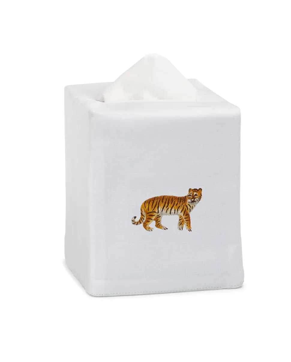 African Tiger Tissue Box Cover