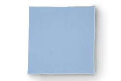 Air Blue Napkin with White Small Trim, Set of 4