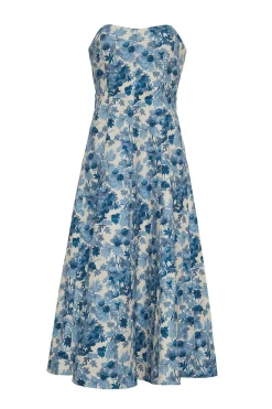 Aisha Dress in Berries Egret