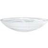 Alabaster White Serving Bowl