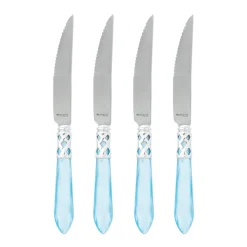 Aladdin Antique White Steak Knives, Set of 4