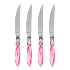 Aladdin Antique White Steak Knives, Set of 4