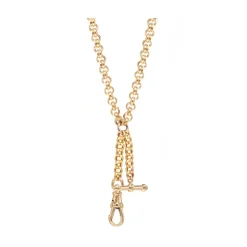 Albert Chain with Dog Clip Clasp