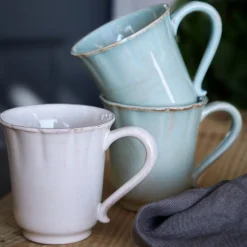 Alentejo Collection Mugs in Turquoise, Set of 6