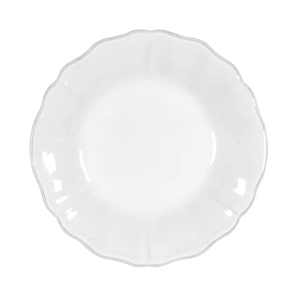 Alentejo Collection Pasta Plates in White, Set of 6