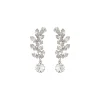 Alessa Earrings in Crystal