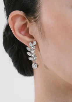 Alessa Earrings in Crystal