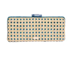 Alessandra Clutch in Blue
