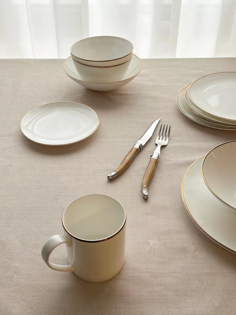 Alex Gold Set of 2, 6-1/2" Bread/Canape Plates