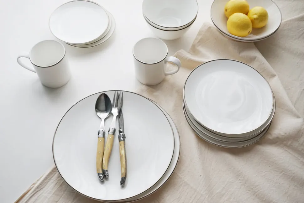 Alex Platinum 10" Dinner Plate