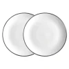 Alex Platinum Set of 2, 8" Salad / Dessert Plate
