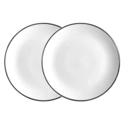 Alex Platinum Set of 2, 8" Salad / Dessert Plate