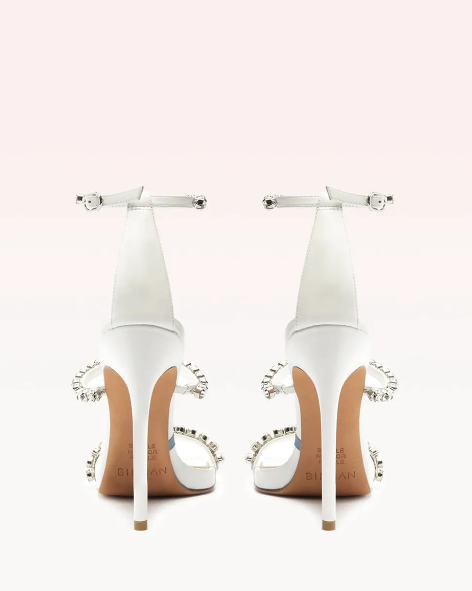 Alexa Bridal 100 in White & Crystal