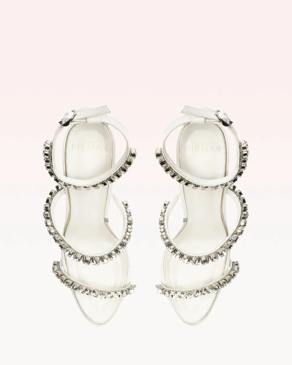 Alexa Bridal 100 in White & Crystal