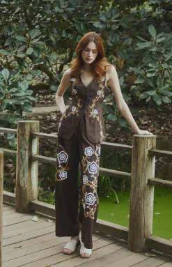 Alexa Top in Chocolate Martini