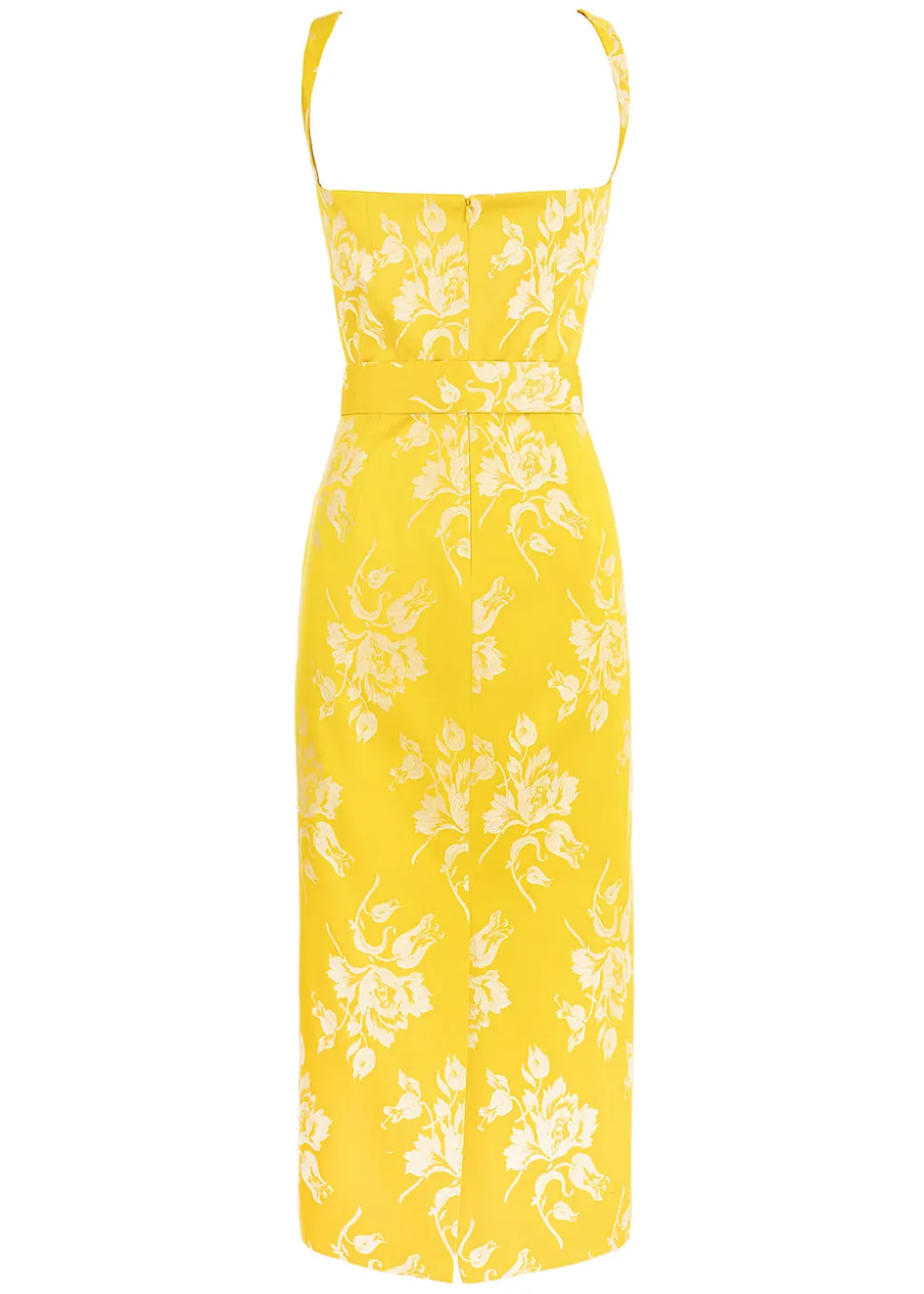 Alexandra Dress in Yellow Floral