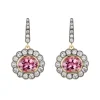 Alexandra Earrings Pink Tourmaline