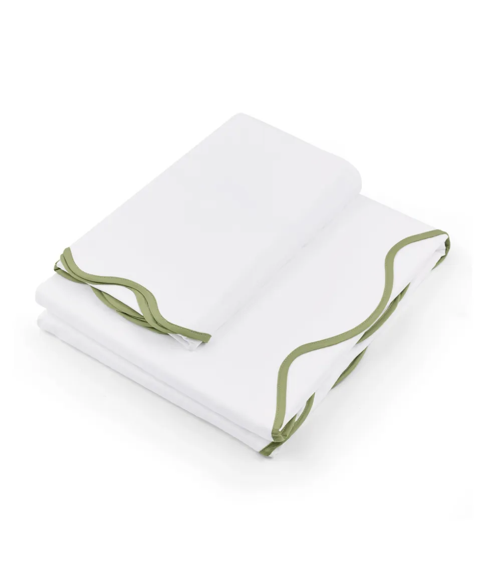 Alexandra Wavy Scalloped Bed Linen