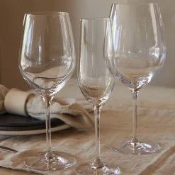 Alice Collection Wine Glasses 13 fl oz in Clear, Set of 6