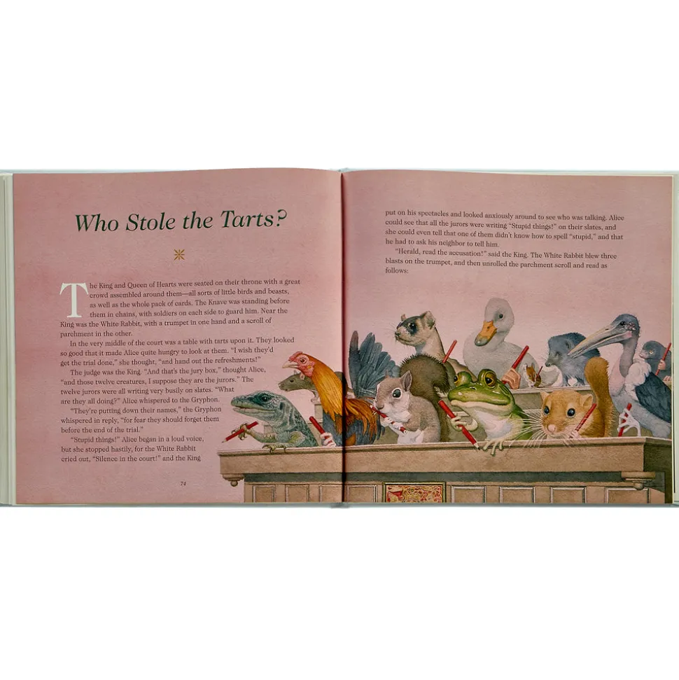 Alice’s Adventures in Wonderland Bonded Leather