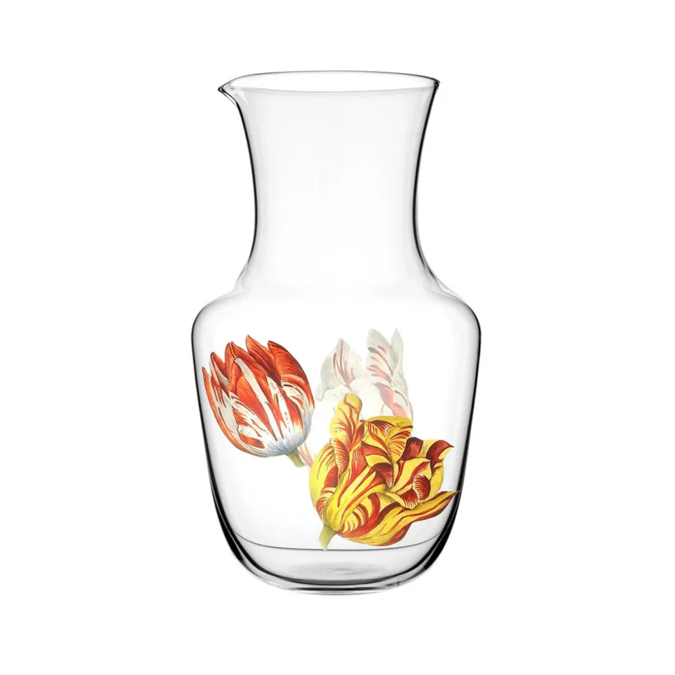 Alpha Tulipmania Water Pitcher with 3 Tulips