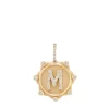 Alphabet Coin Pavé Charm