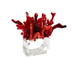 Amalfi Napkin Ring, Set of 4 in a Gift Box
