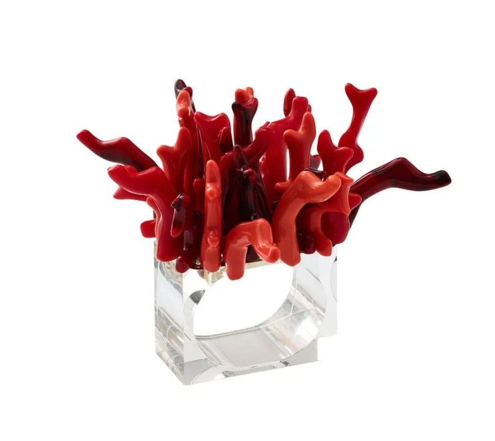 Amalfi Napkin Ring, Set of 4 in a Gift Box