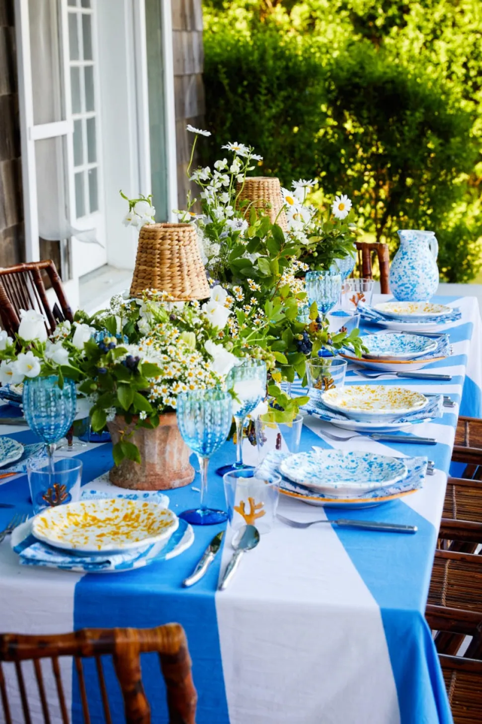 Amalfitana Stripe Dinner Plate