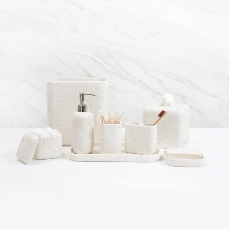 Aman Tissue Holder in Ivory