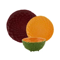 Amazonia 3 Piece Set with Bowl